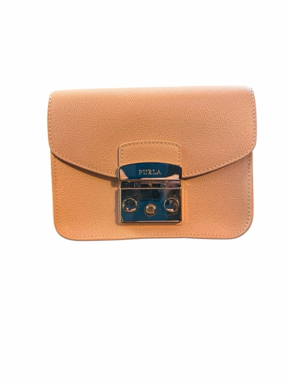 Furla Metropolis Mini Pebbled Leather Crossbody Bag